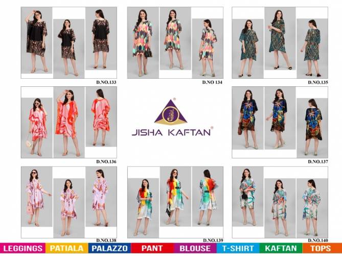 Jelite Kurti Kaftan 5 Fancy Wear Wholesale Kaftan Collection